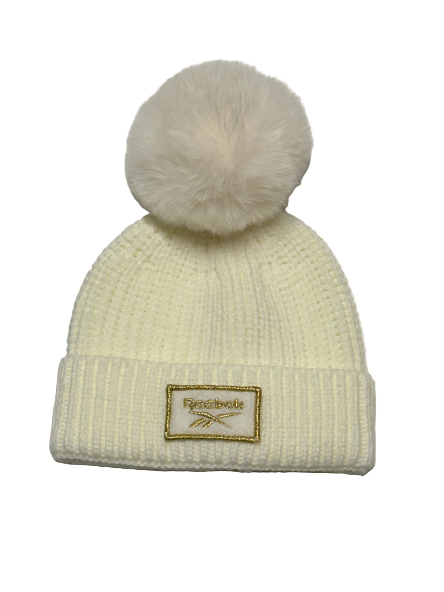 Reebok Baby Knit Beanie with Pom Pom 0–6M