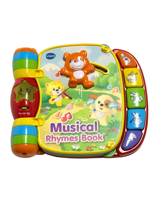 VTech Musical Rhymes Book Interactive Baby Learning Toy