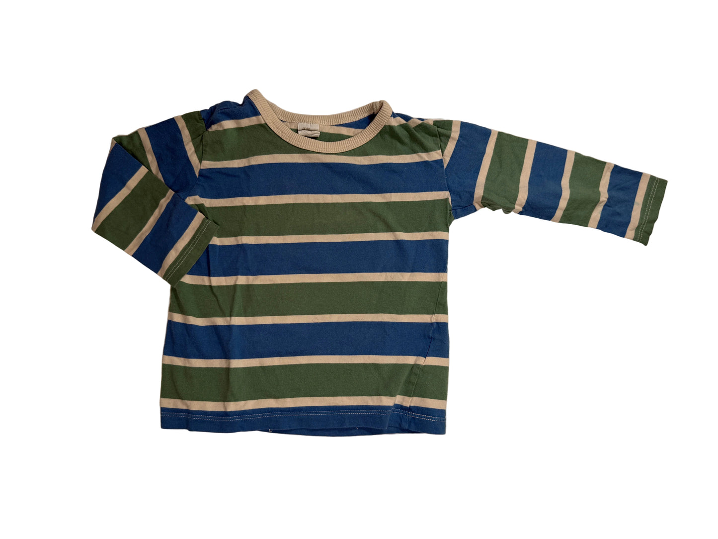 H&M Striped Long Sleeve Top 2-3Y