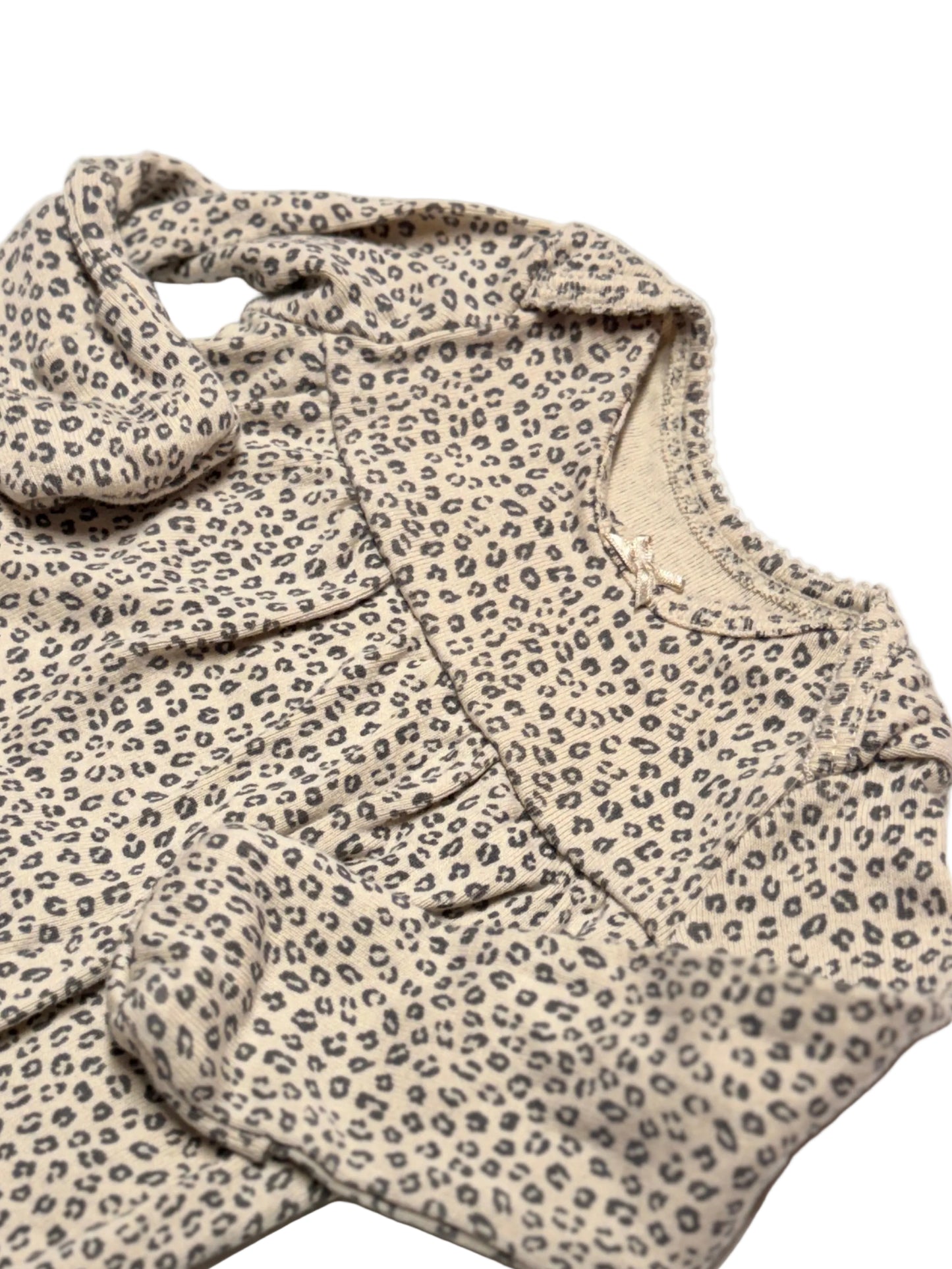Carter’s Newborn Leopard Print Long Sleeve Sleep Gown | NB