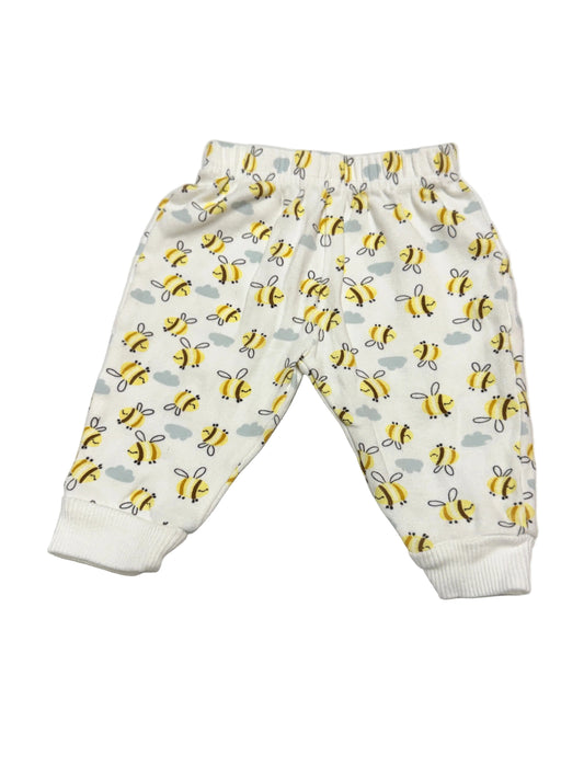 Chick Pea Bee Print Pants Size 0–3M