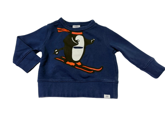 Gap Ski Penguin Crewneck 12-18m