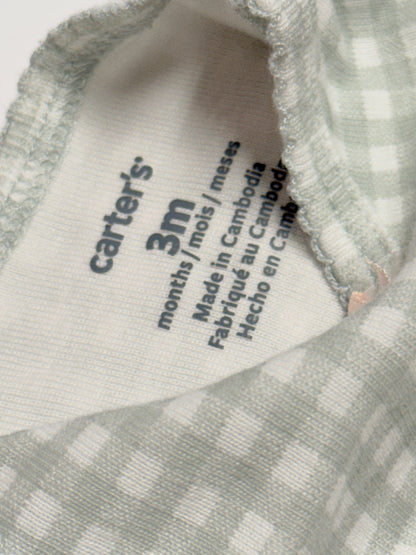 Carter’s 2-Piece Gingham Set Size 3M