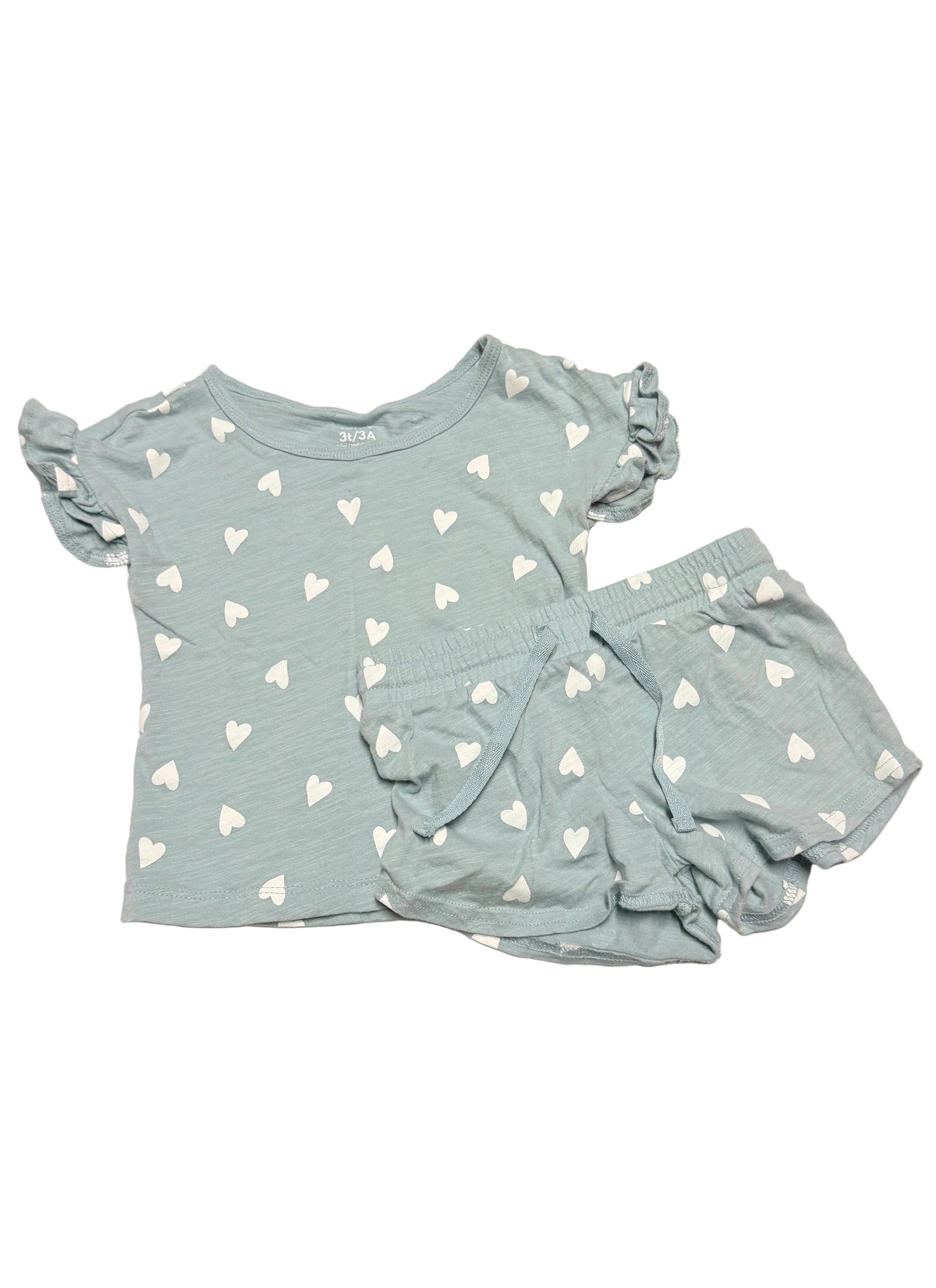 Carter’s Heart Print 2-Piece Set Size 3T