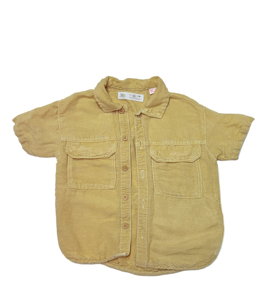 Zara Button up Shirt 2-3y