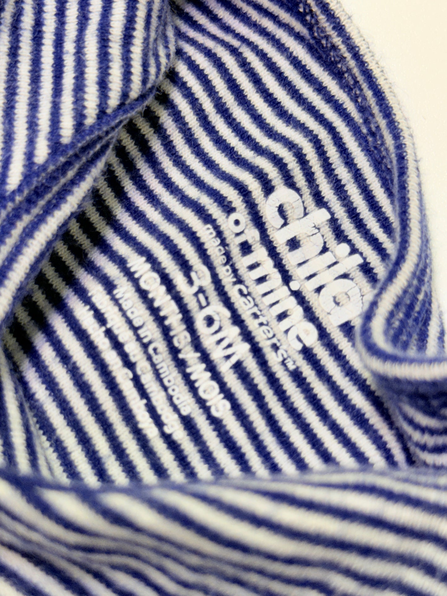 Carter's Striped Onesie 3-6m