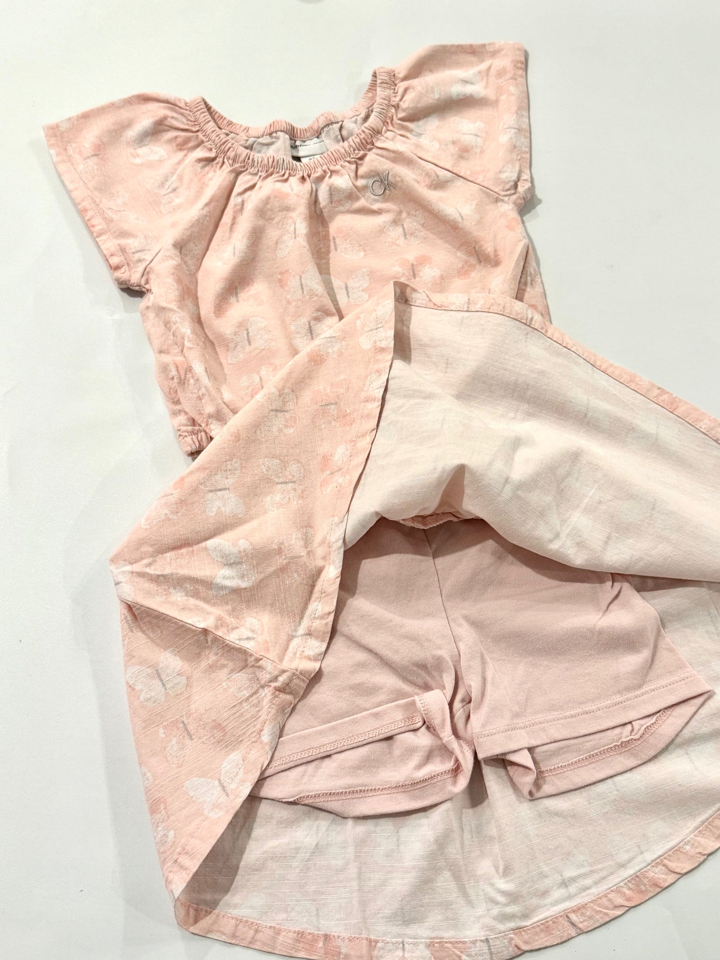 Calvin Klein Butterfly 3t 3pc Skort Set