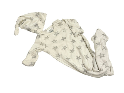 Aden and Anis 0-3m Knot Gown w Hat