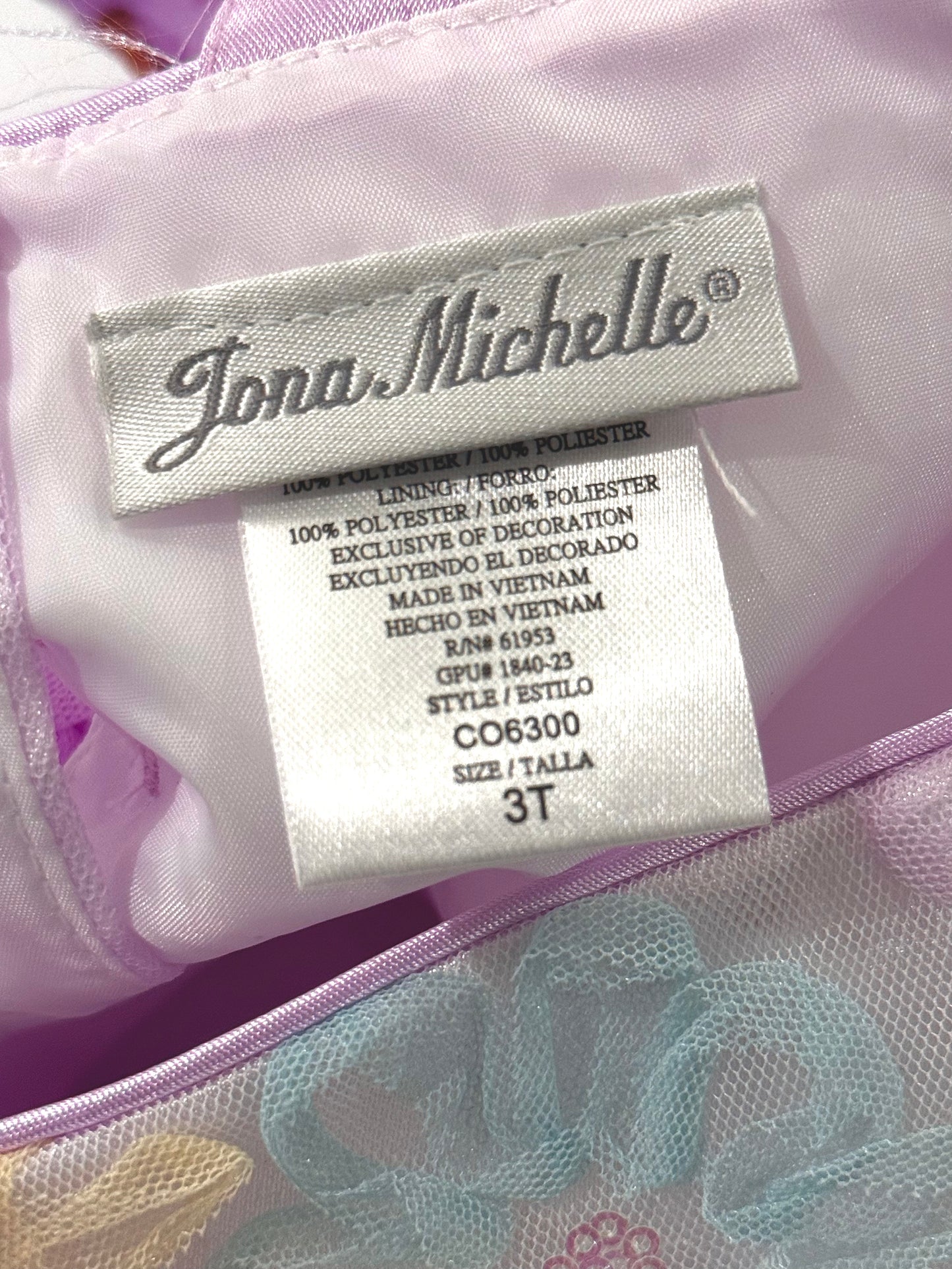Jona Michelle 3t NWT Dress