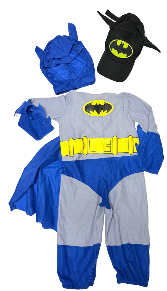 Batman Costume 2-4y