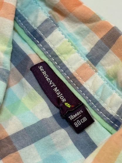 Chemise boutonnée Sergent Major 18m