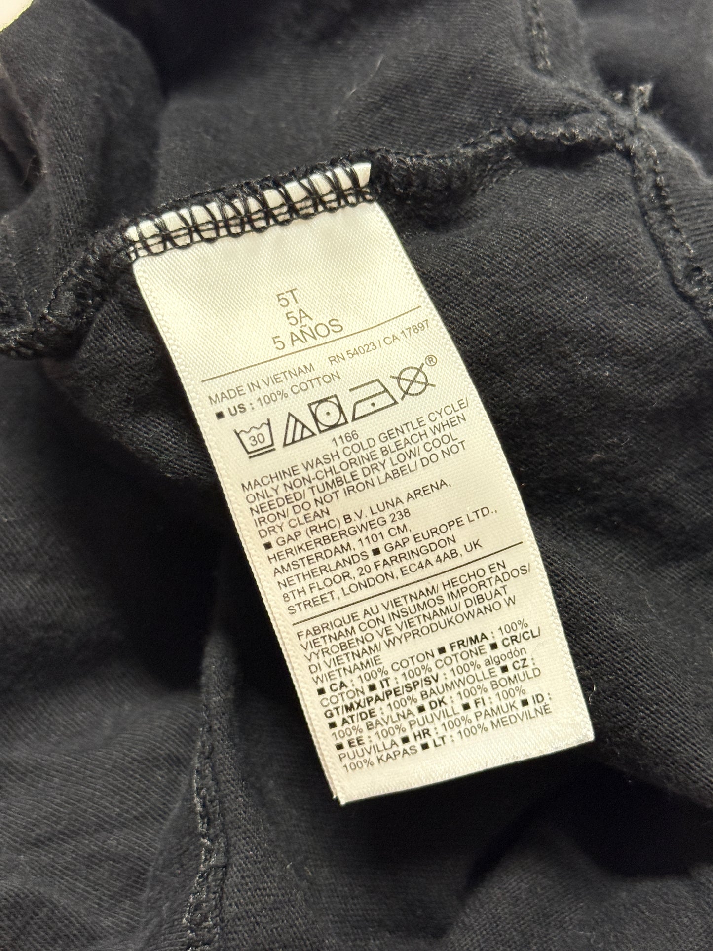 Old Navy Black Long Sleeve 5T