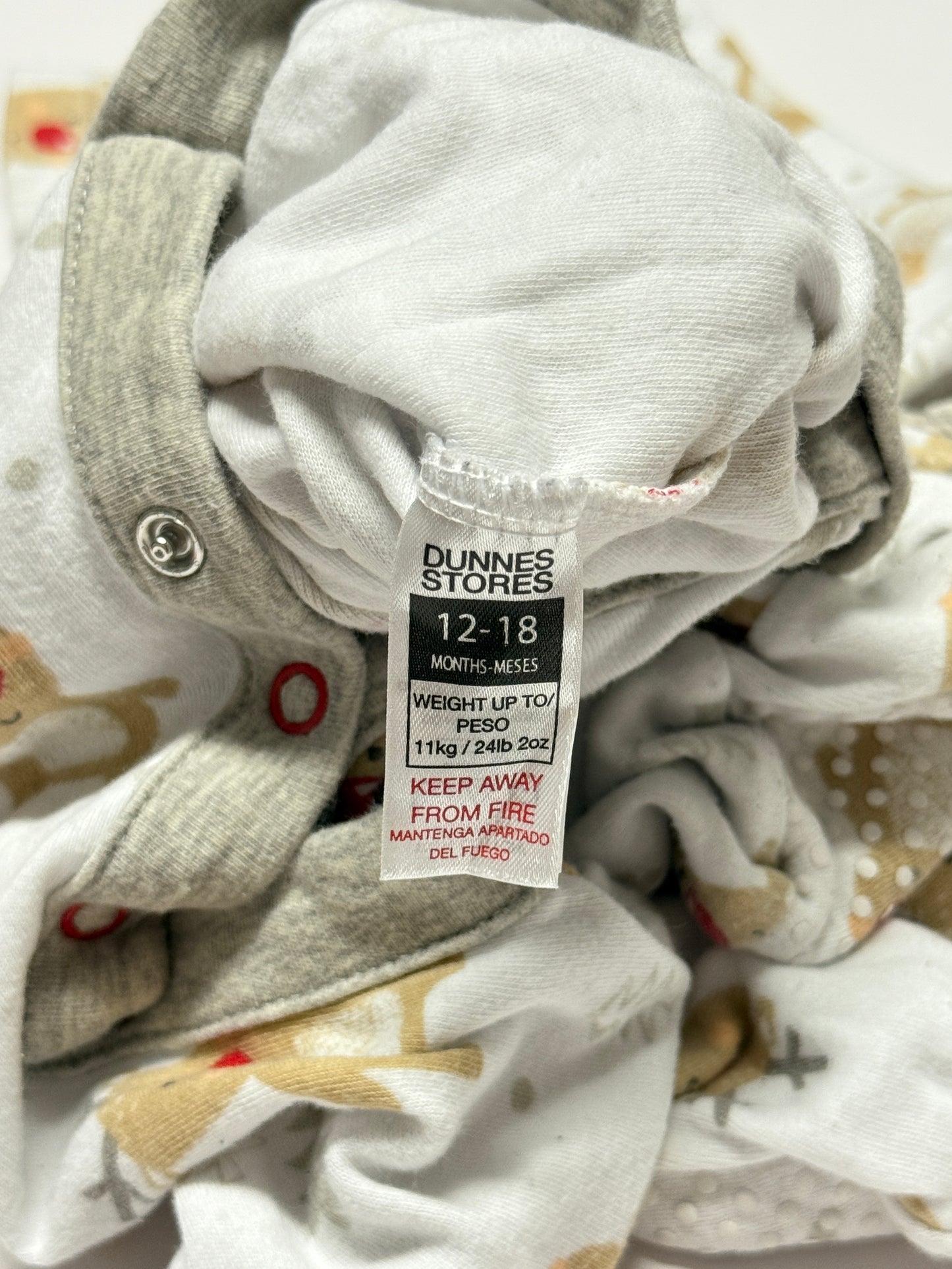 Dunnes Reindeer Sleeper 12-18M