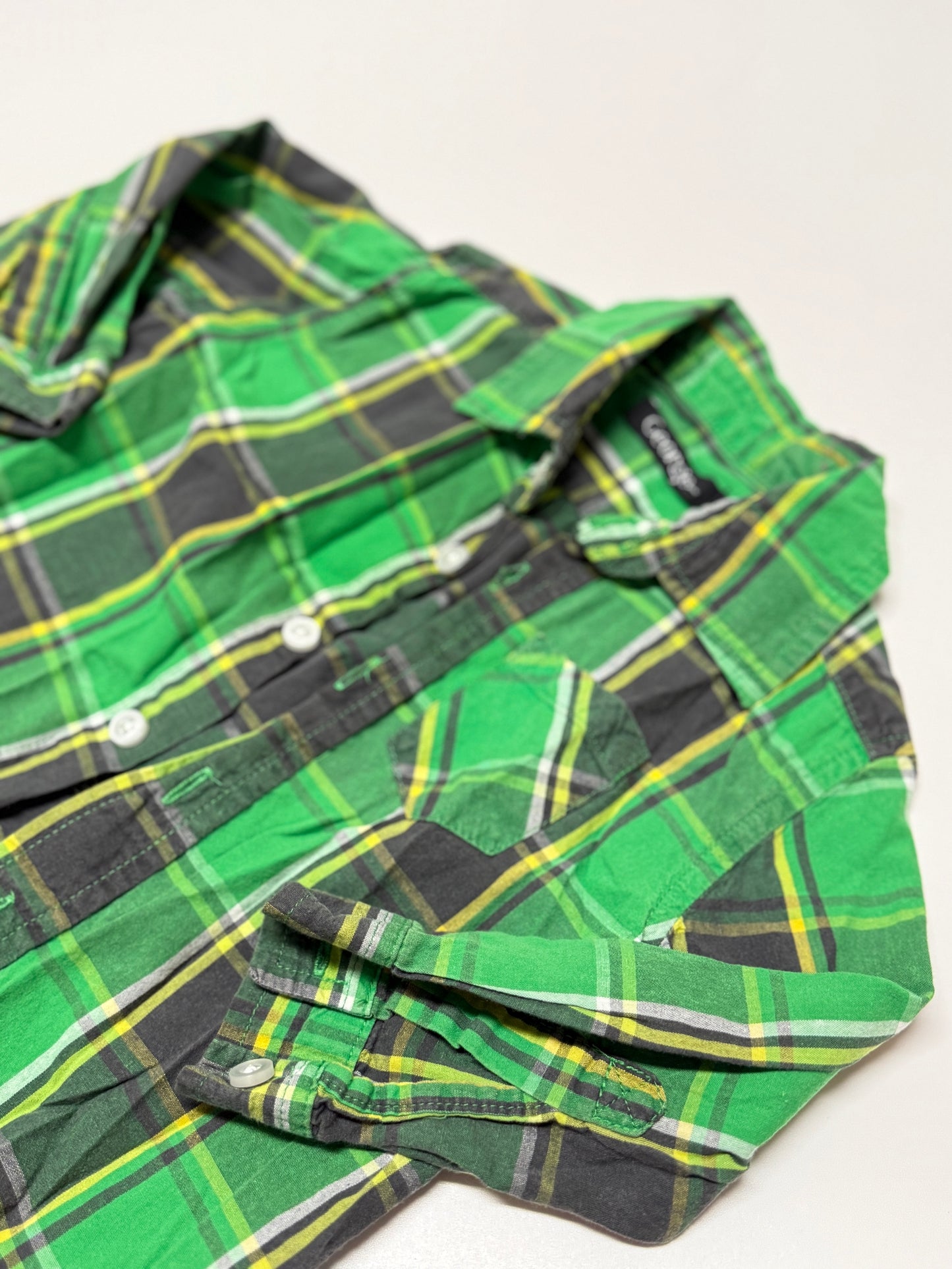 George 2T Plaid Long Sleeve Shirt