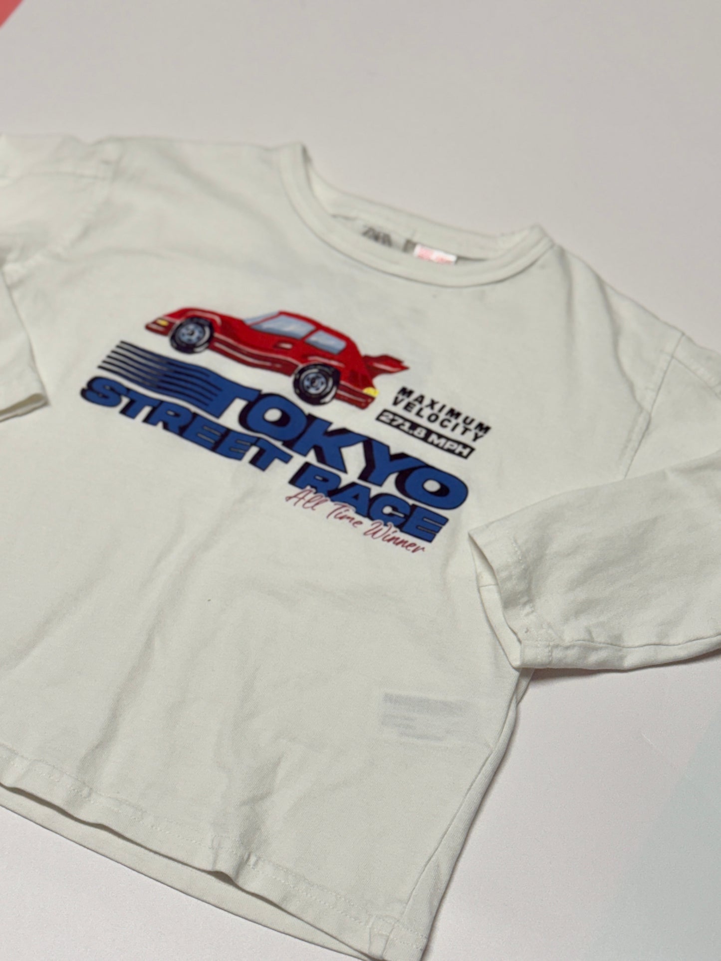 Zara Racecar Long Sleeve 4T