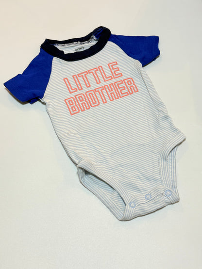Pyjama-grenouillère Carters 6 mois petit frère