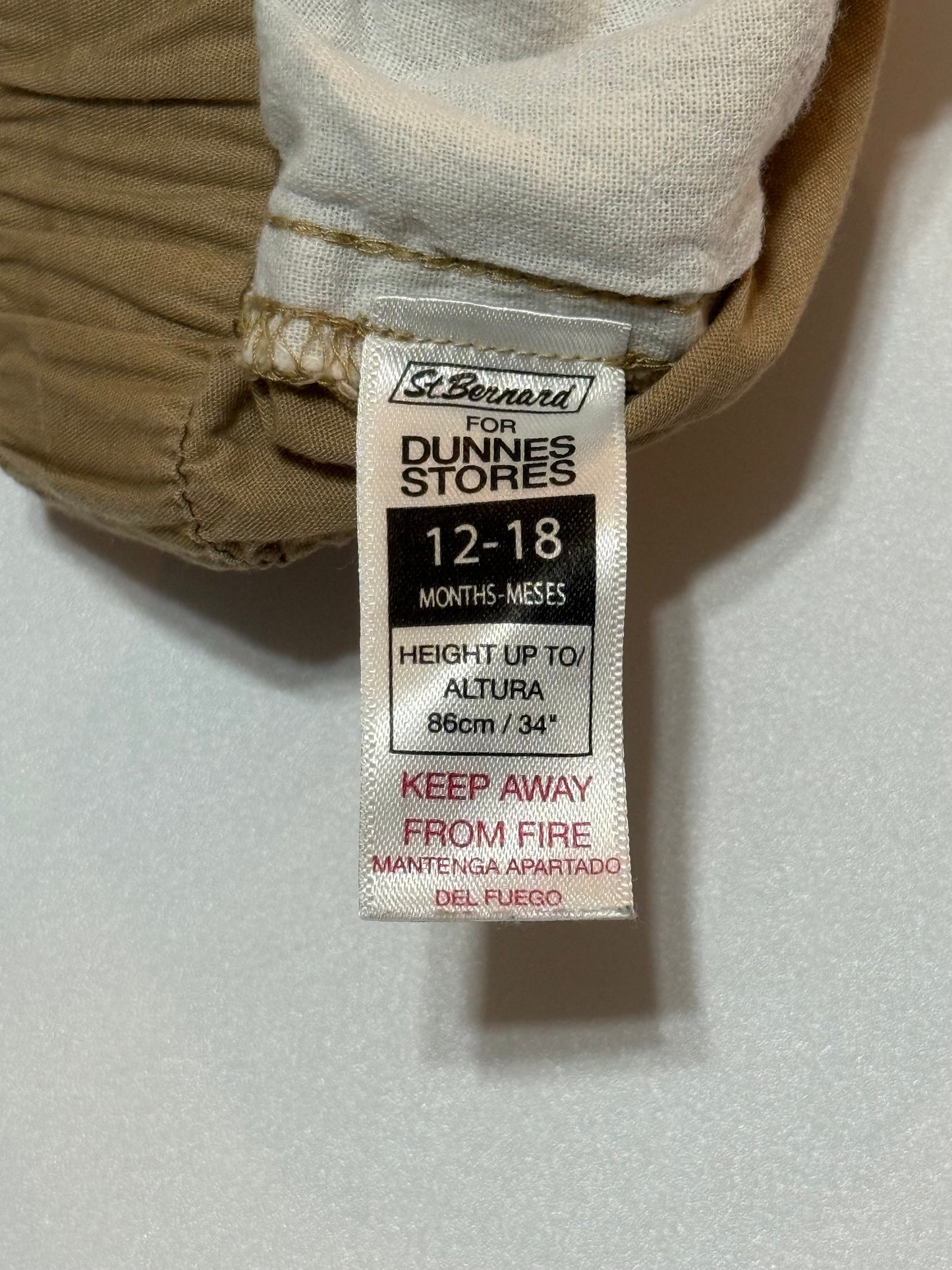Dunnes Stores Shorts 12-18m