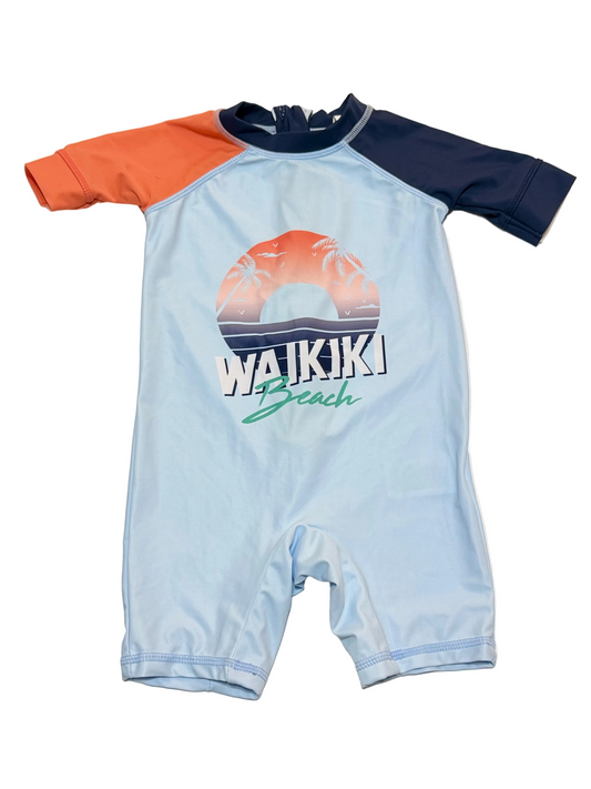 IBaby Rash Guard Swim Suit 12-18m