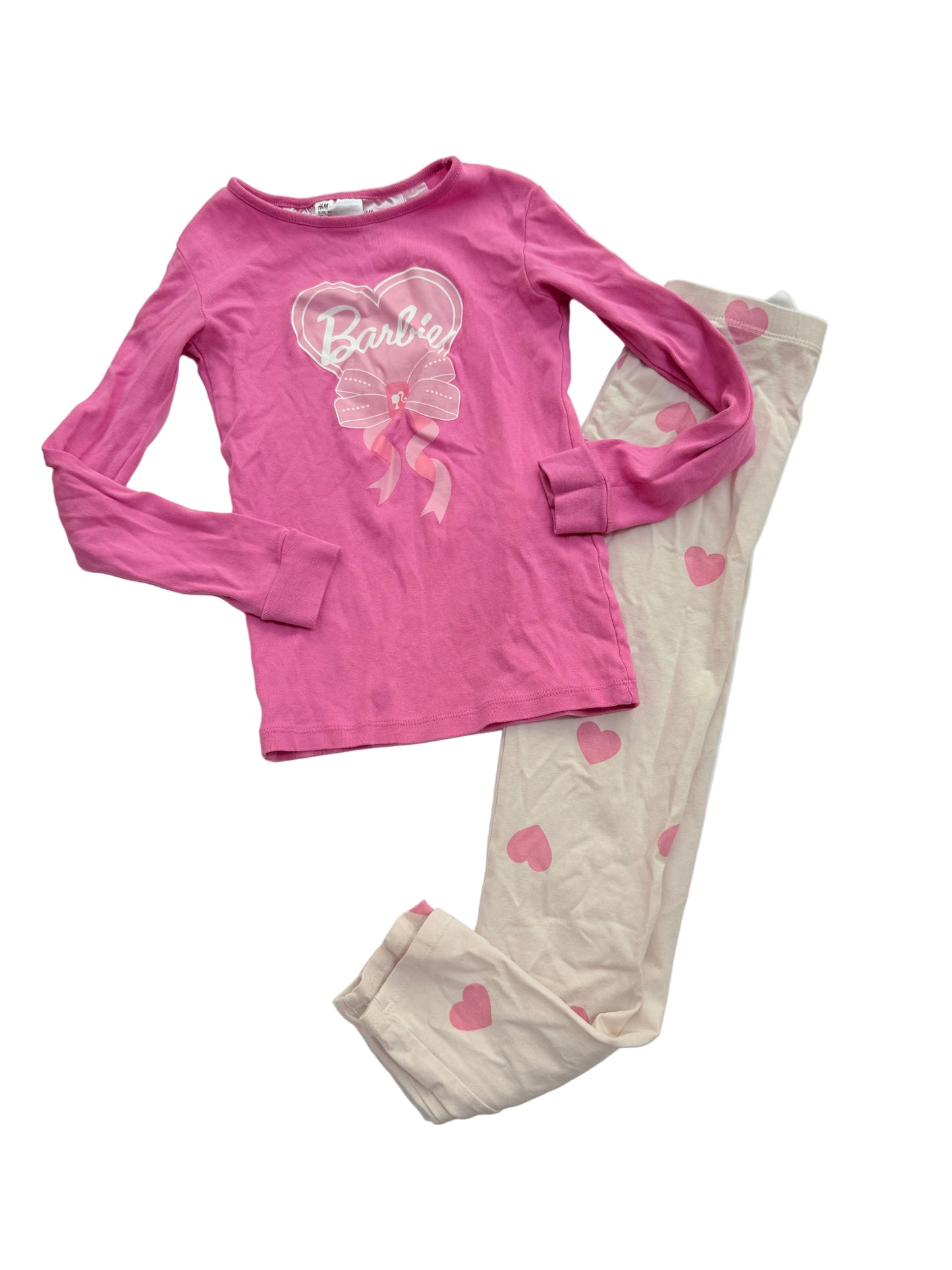 H&M Barbie Pajama Set Size 9Y