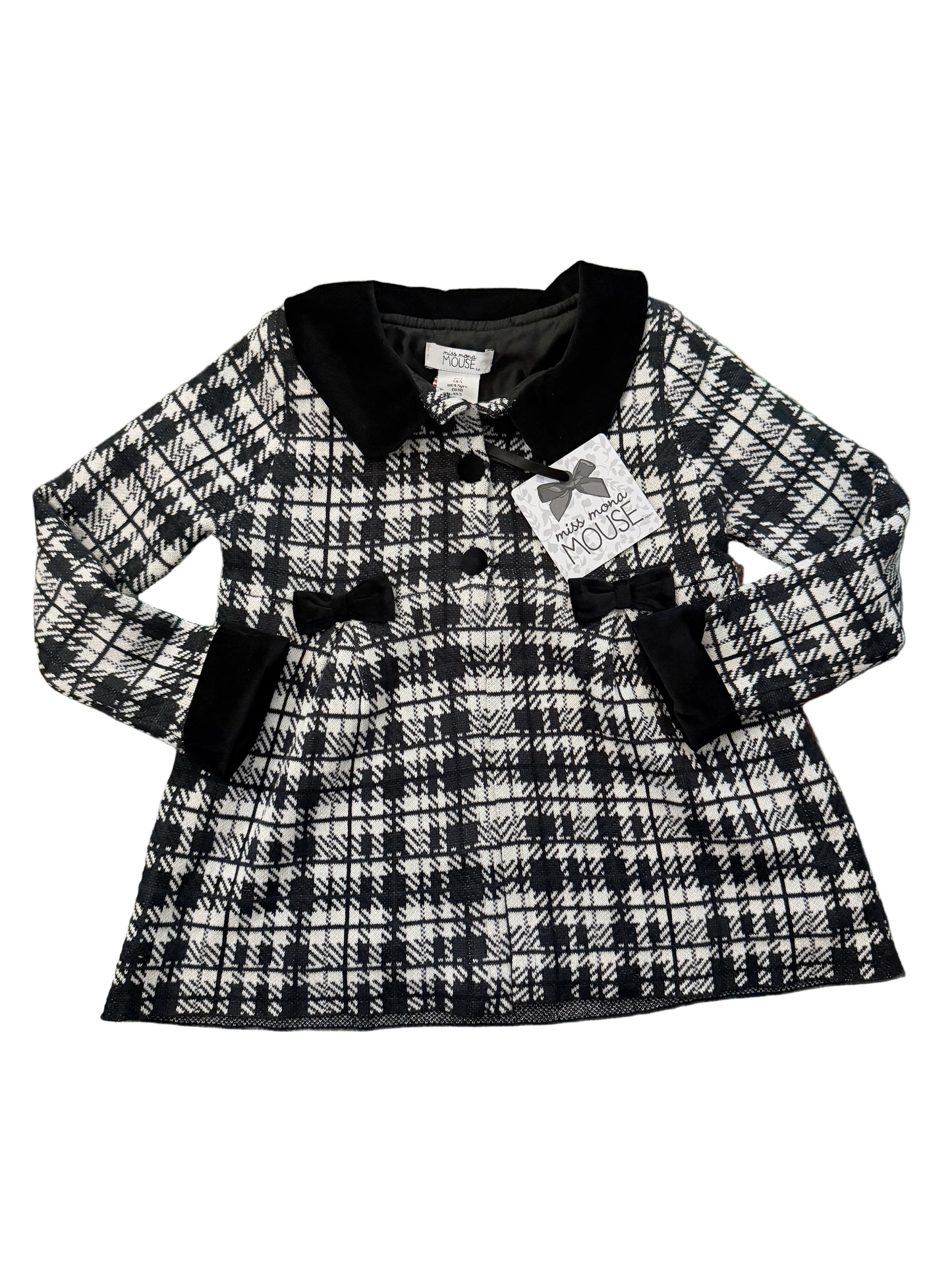 Miss Mona Mouse Jacket NWT- 5Y