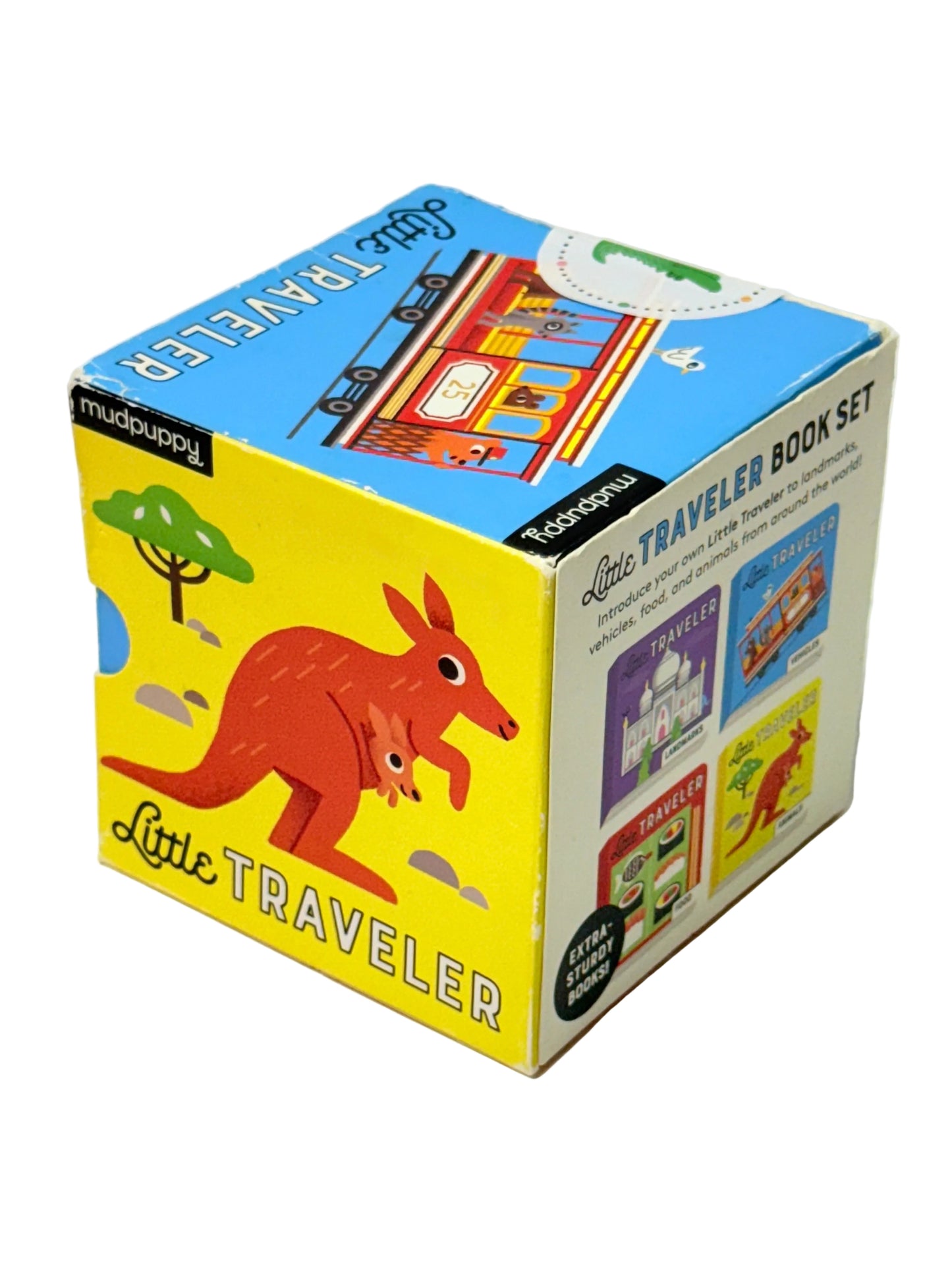 Mudpuppy Little Traveler 4pc Book Set