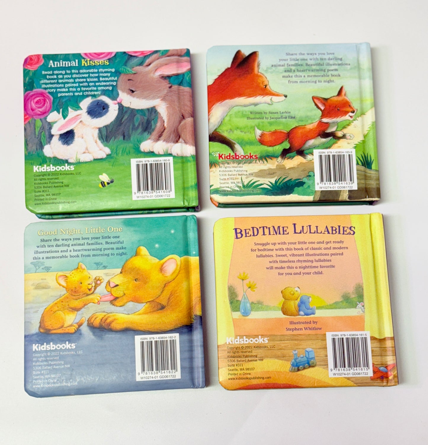 Set of 4 Soft Board Books