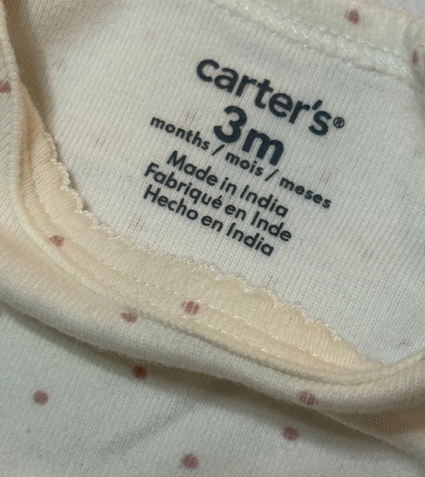 Carters Onesie 3m