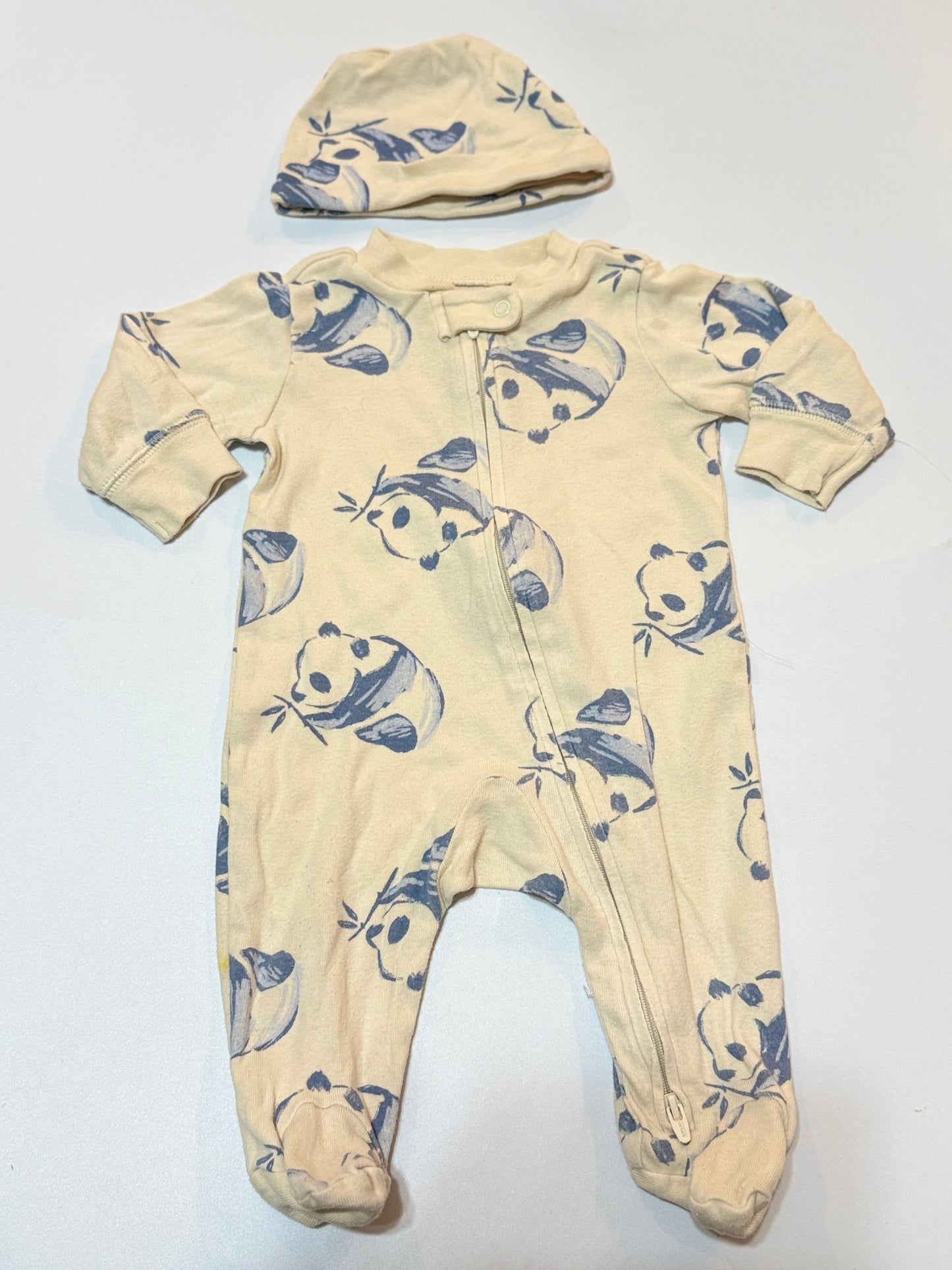 Carter's 2pc Panda Sleeper and Hat 3m