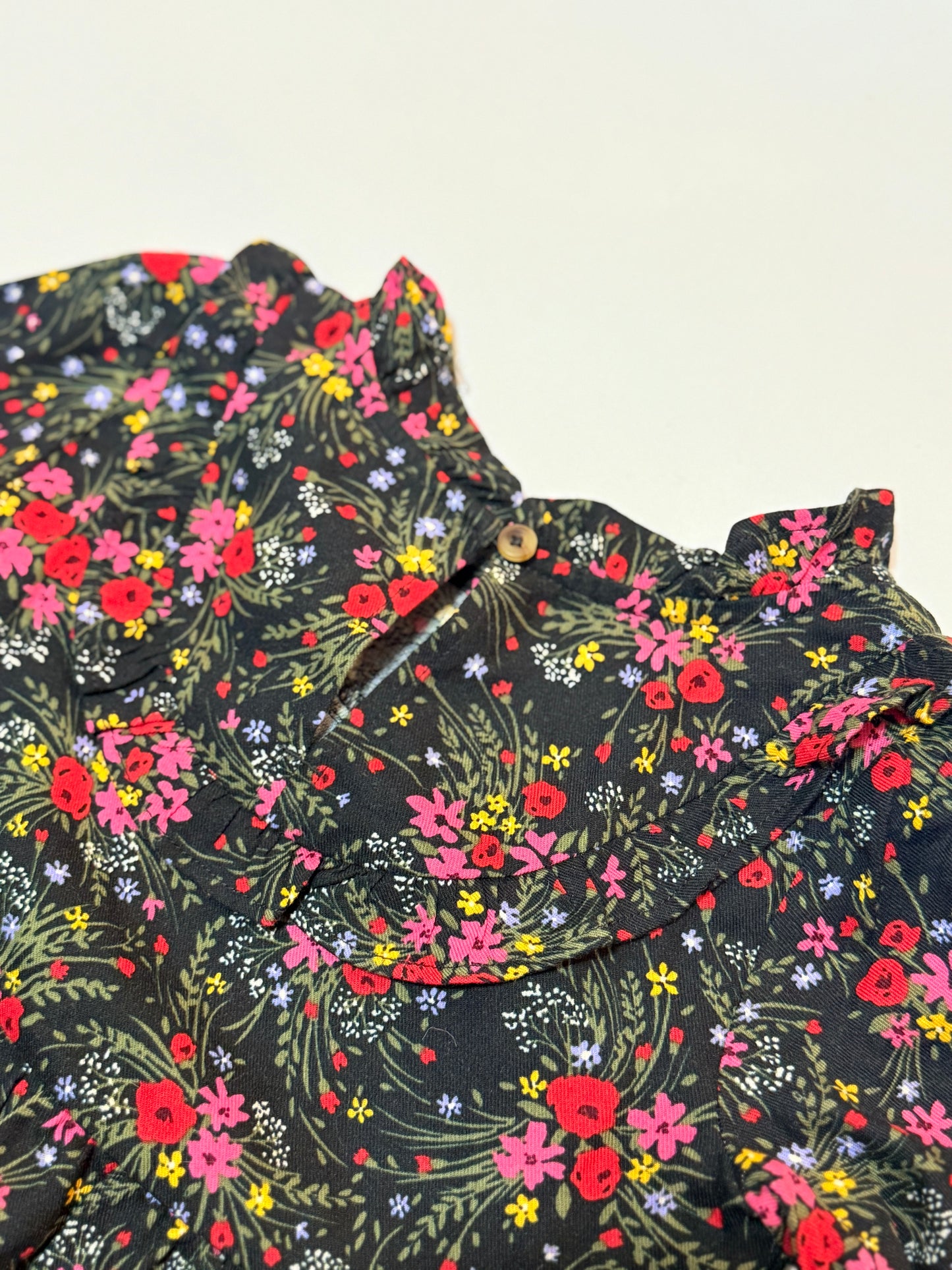 Cat & Jack 3T Long Sleeve Floral Dress