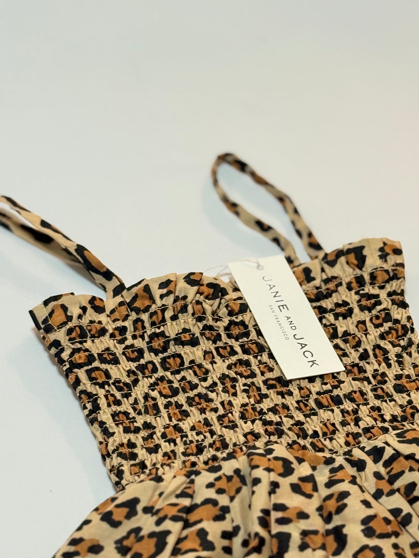 Janie & Jack 3Y Leopard Dress