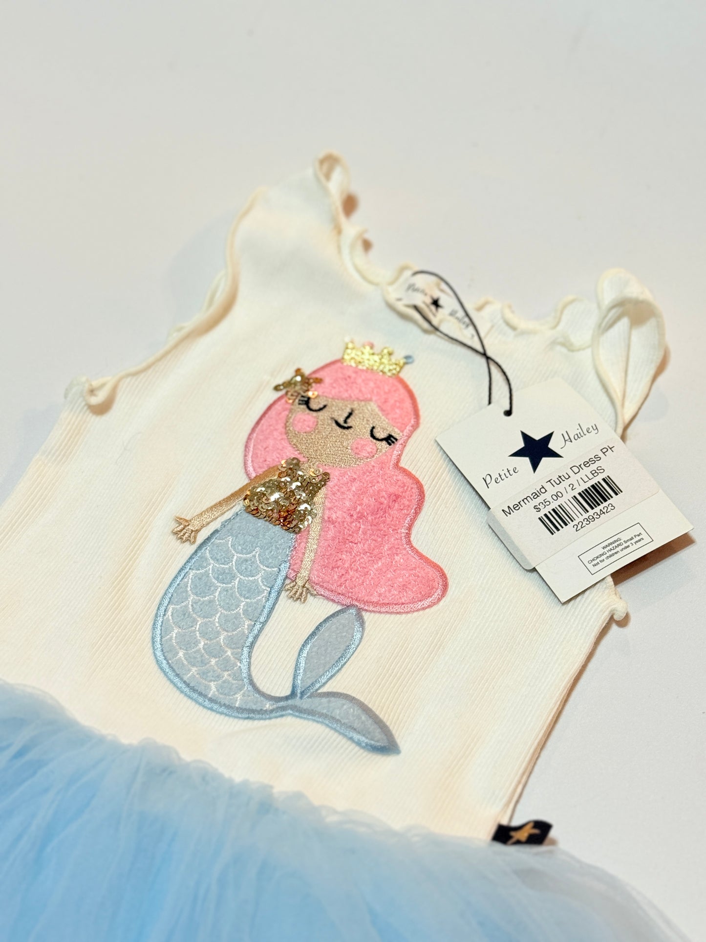Petite Hailey 2y Mermaid Tutu Dress