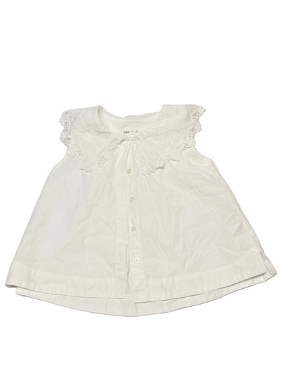 Lace Collar Zara Blouse 4T