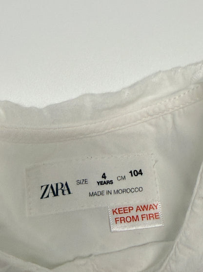 Lace Collar Zara Blouse 4T