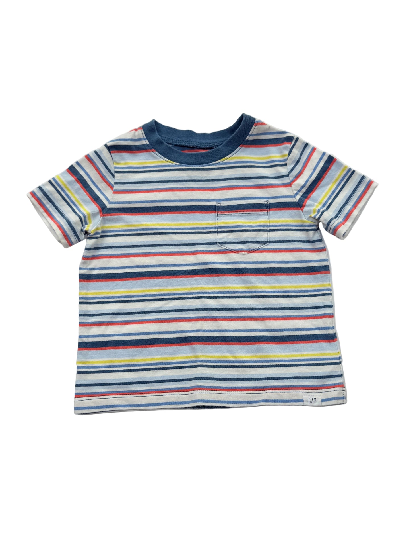 Gap Striped Pocket T-Shirt 18-24m