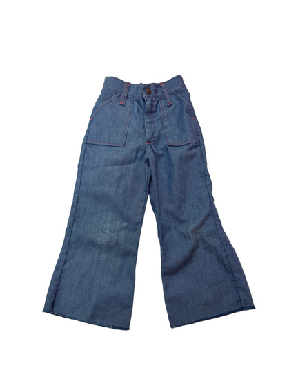 Vintage Buster Brown Denim Flare Pants Size 3/4