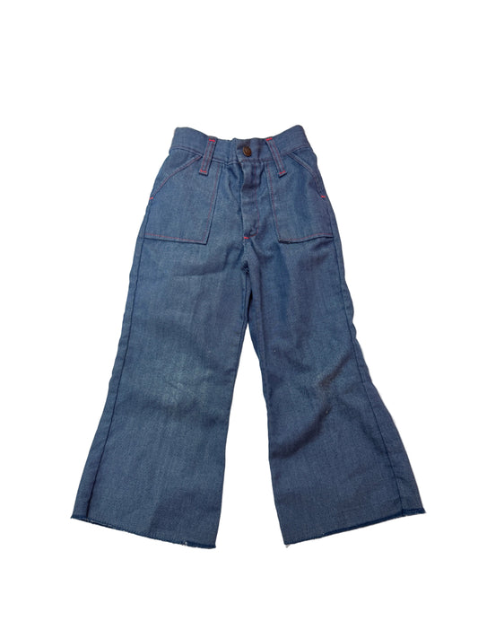 Vintage Buster Brown Denim Flare Pants Size 3/4