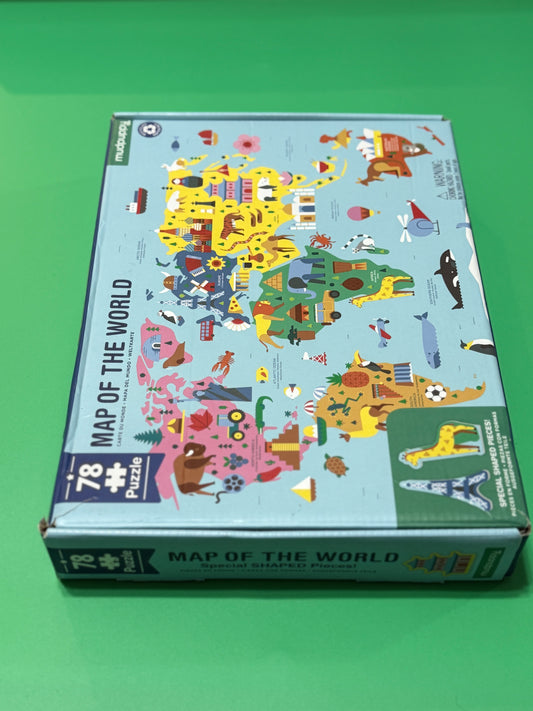 Map of the World Puzzle MudPuppy