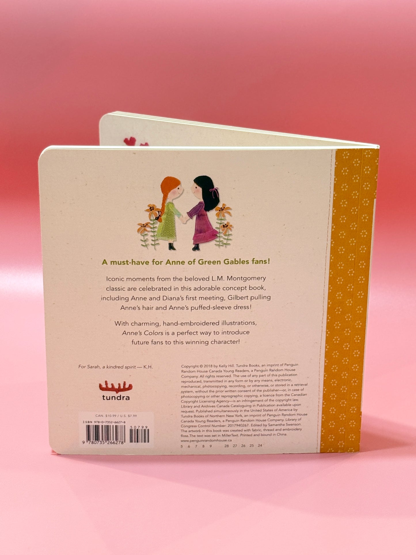 Anne's Colours - Book