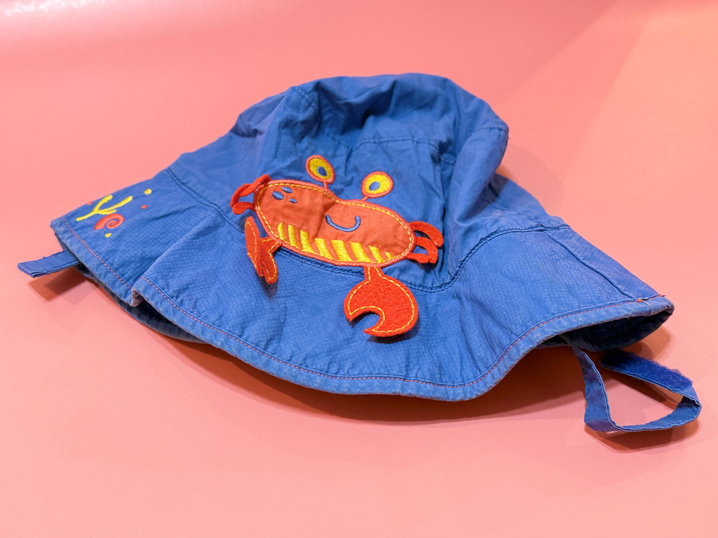 Crabby Bucket Hat 12-18m