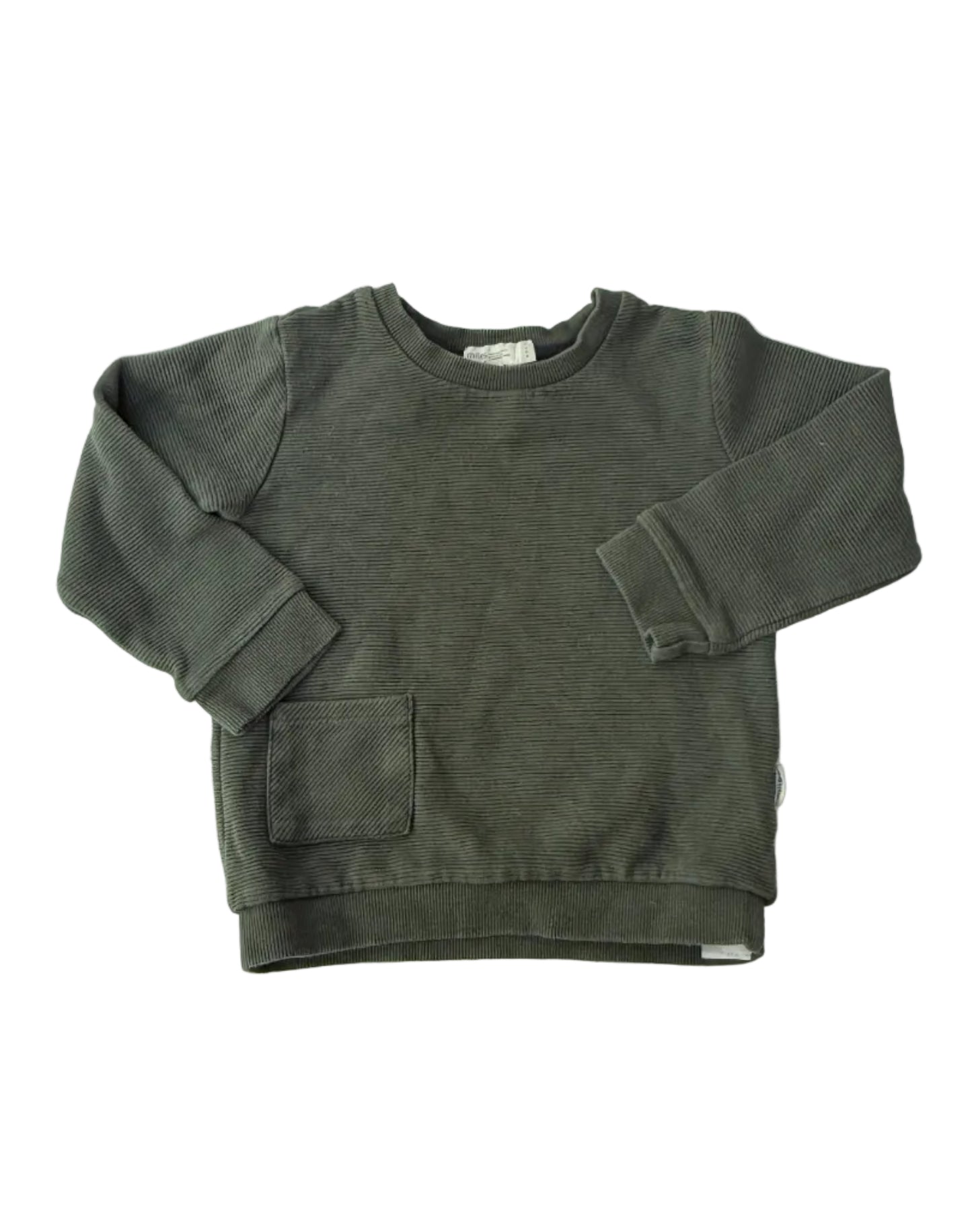 Miles Brand Kids Ribbed Sweatshirt Size 3Y