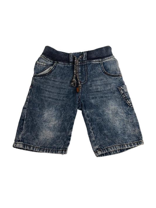 Ficcus Blue Acid Wash Denim Shorts Size 6