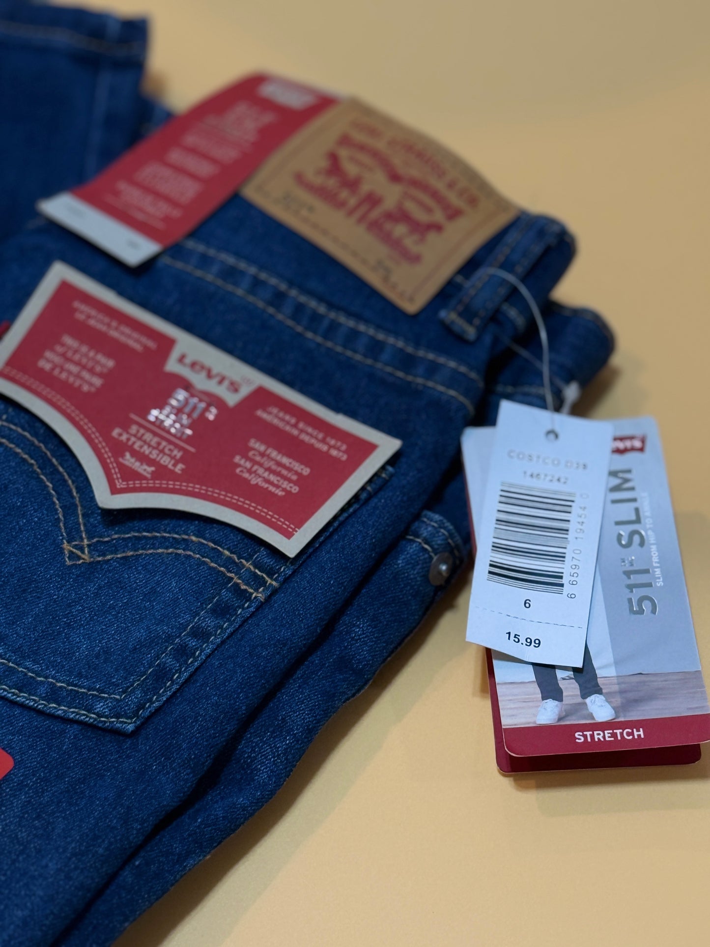 Levis Jeans NWT 6y