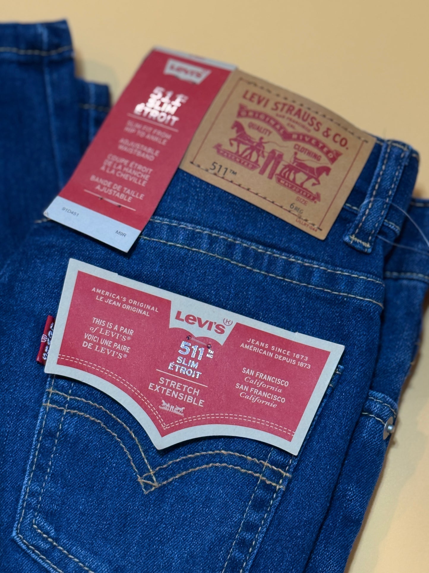 Levis Jeans NWT 6y