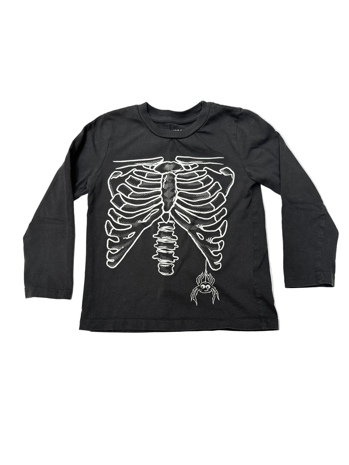 Joe Fresh Skeleton Ribcage Spider T-Shirt 4T