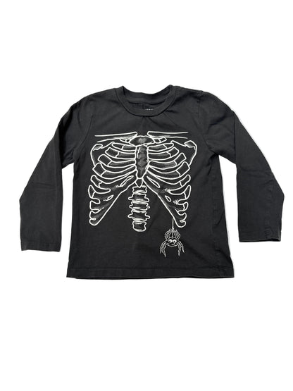 Joe Fresh Skeleton Ribcage Spider T-Shirt 4T