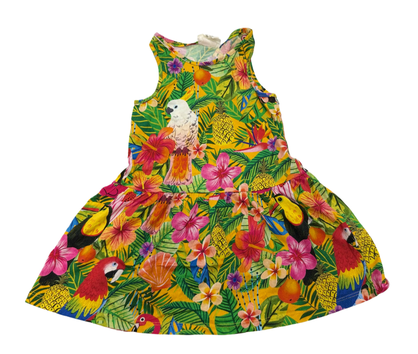 Tropical H&M Dress 1.5-2y