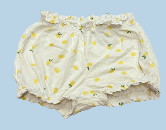 H&M Lemon Short bloomers 2-3y