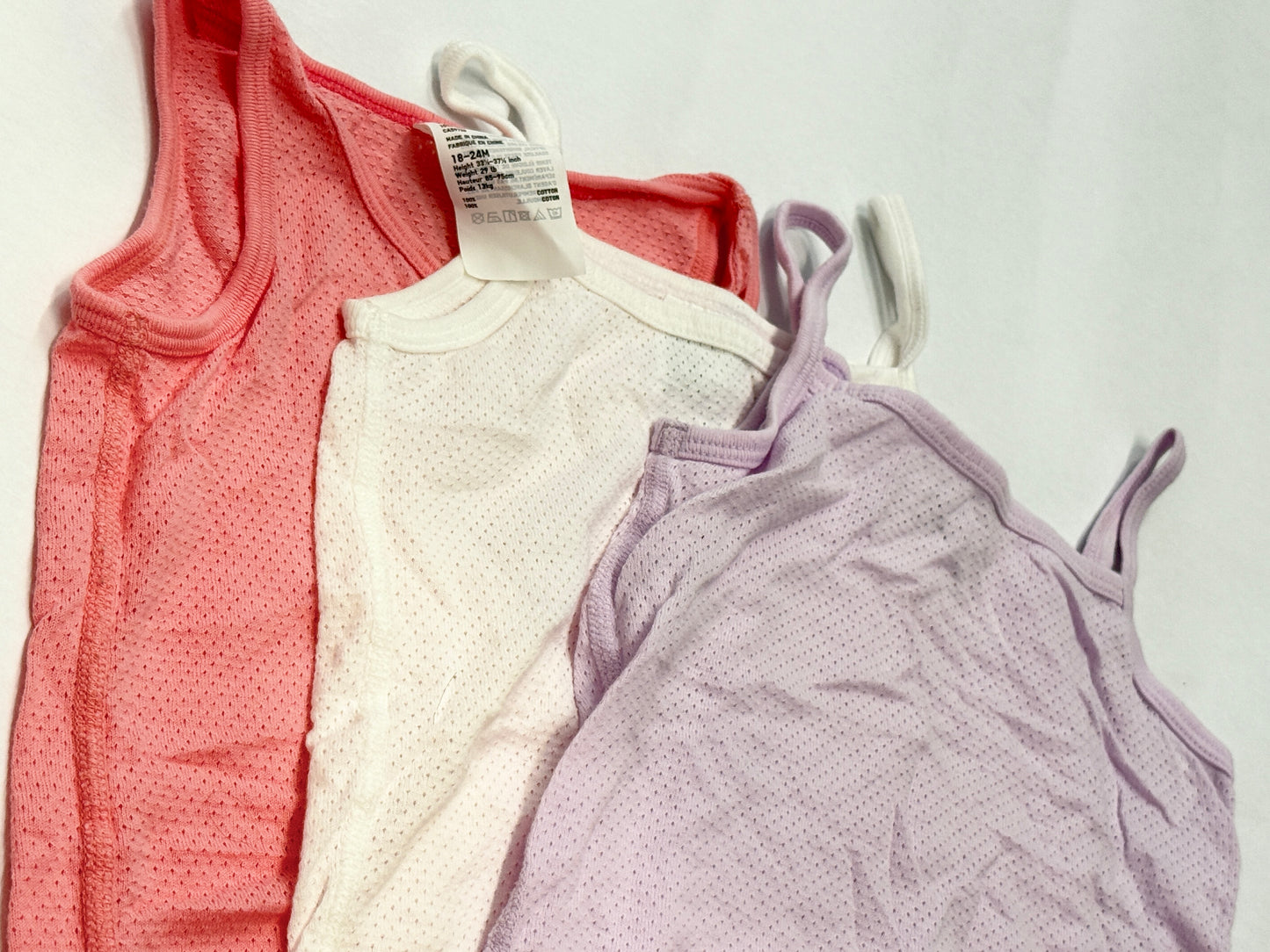 UNIQLO Baby 18-24m 3pc Cotton Mesh