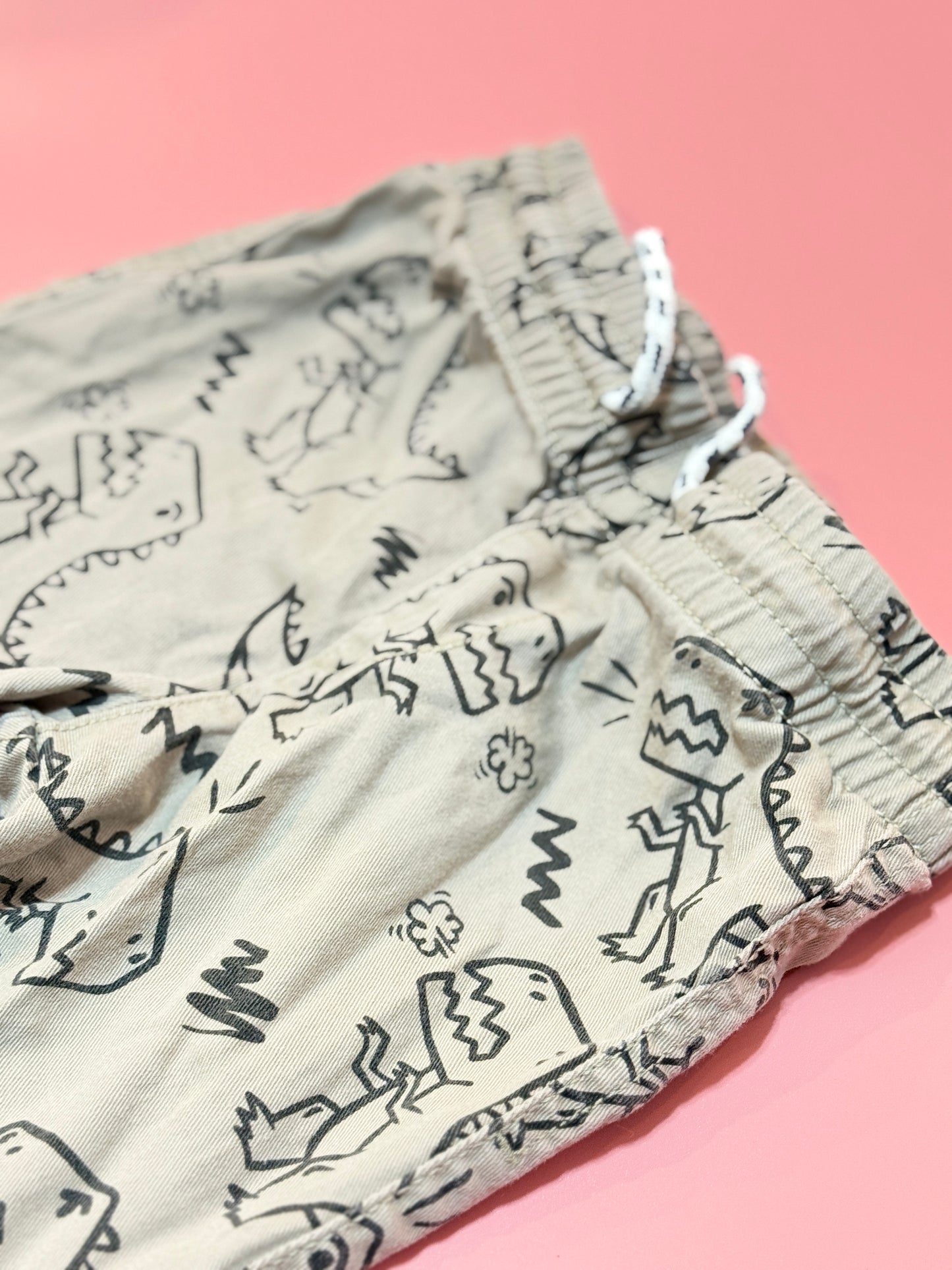 H&M DINO PANTS 2-3Y