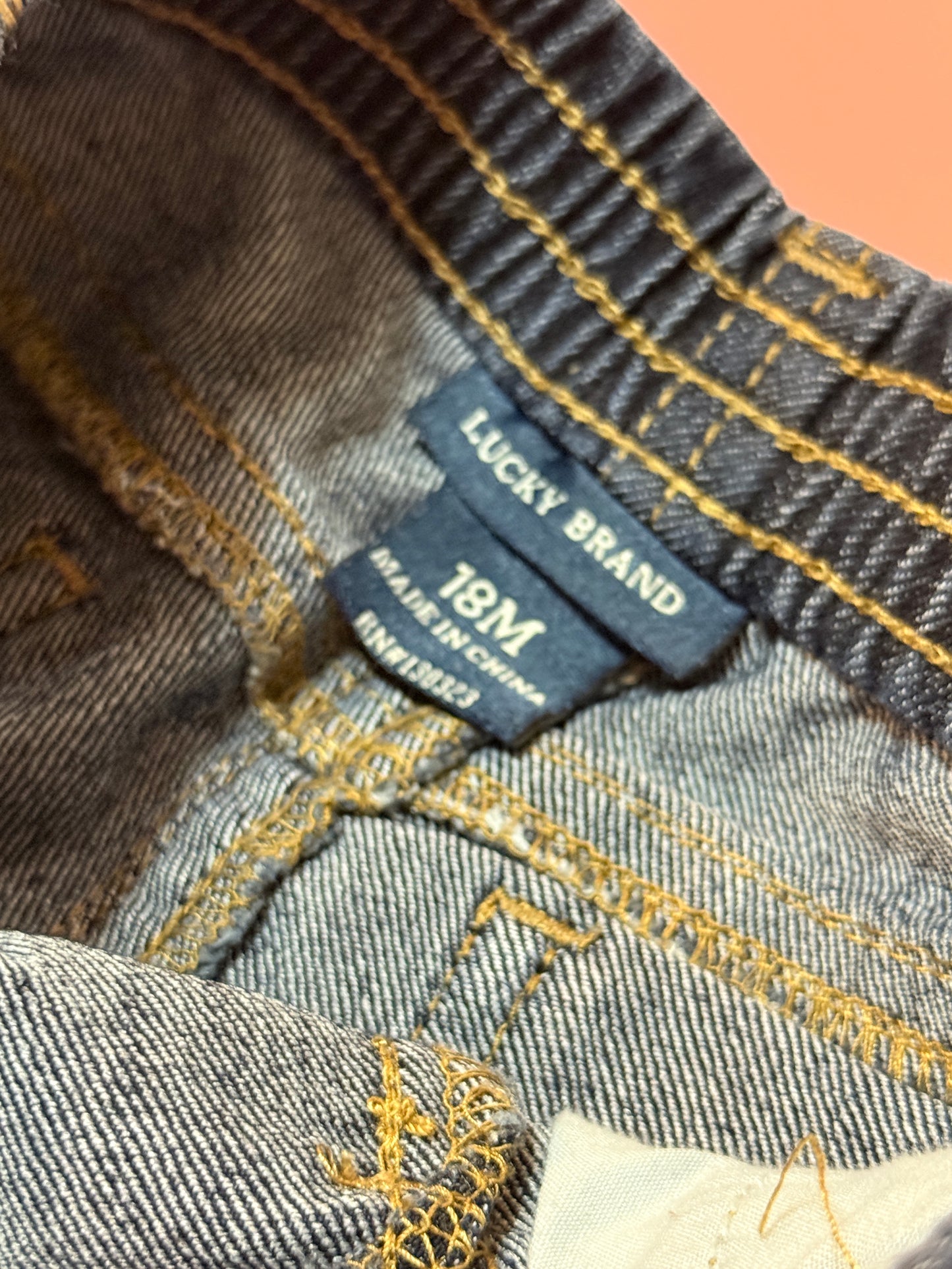 LUCK BRAND JEANS 18M